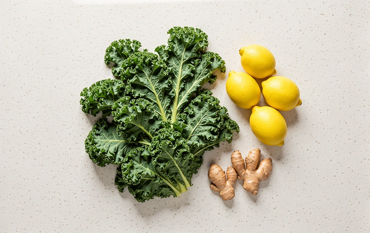 Fresh ingredients for balanced diet routines